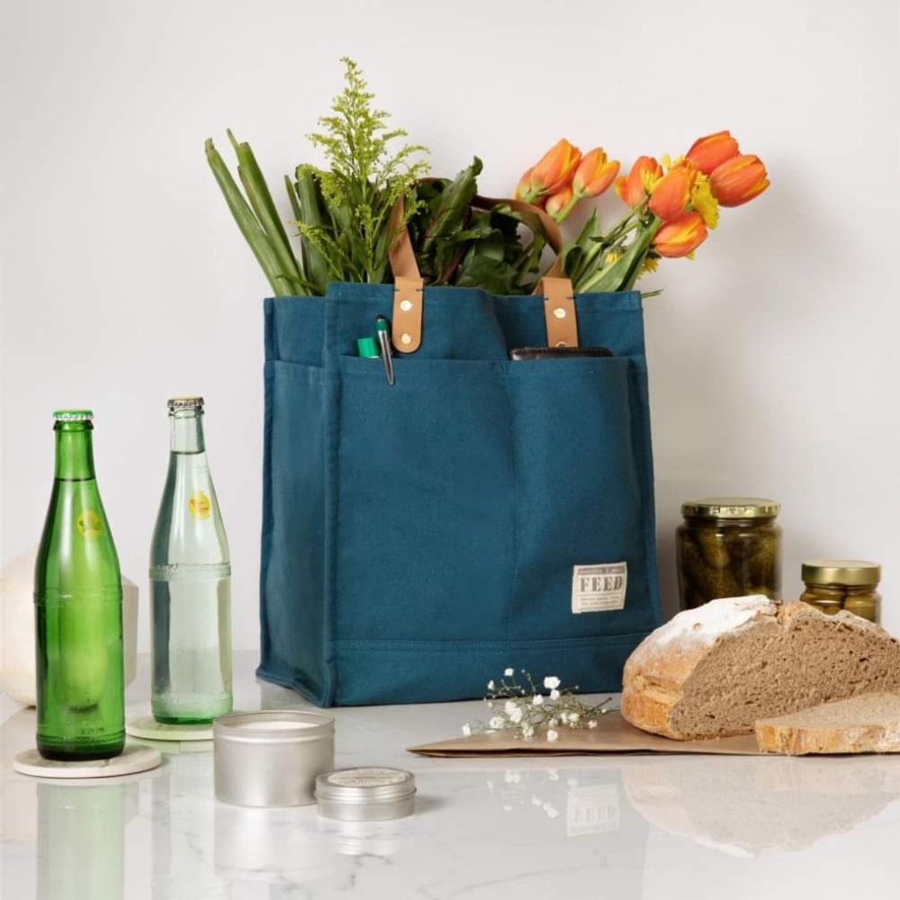 NEW FEED Projects Canvas Market Tote